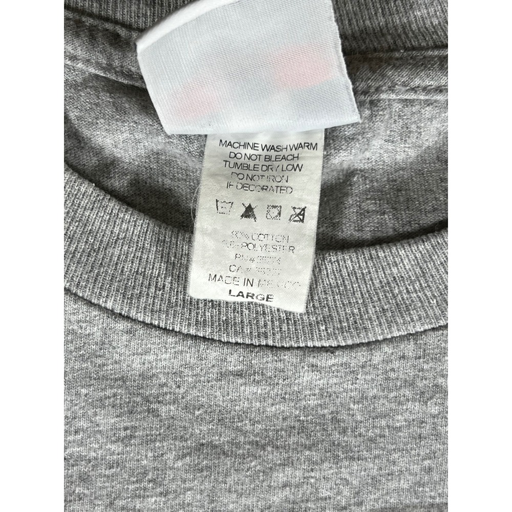 NFL Team Apparel Pittsburgh Steelers Wave That Towel Gray Graphic T-Shirt Mens L - Picture 3 of 8